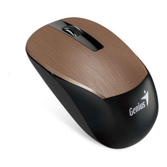 Mouse Inalambrico GENIUS NX-7015 MARRON CON NEGRO