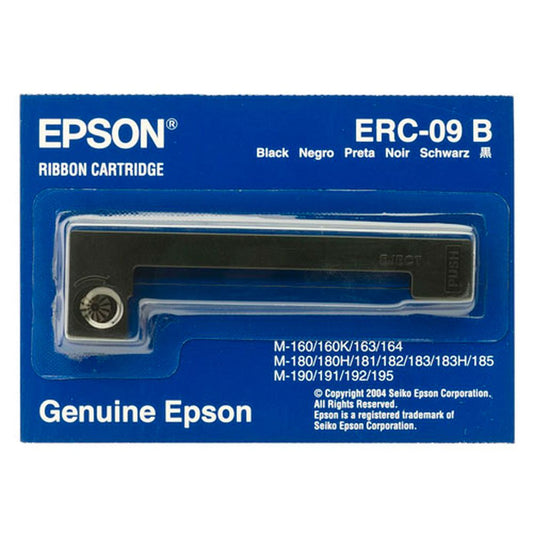 CINTA IMPRESION RIBBON EPSON NEGRO ERC-09B 250K CARACTERES M182