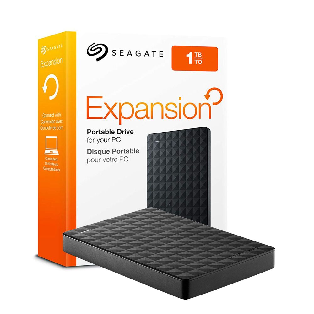 DISCO PORTABLE HDD EXTERNO SEAGATE EXPANSION 1TB PARA PC PS (STEA1000400)