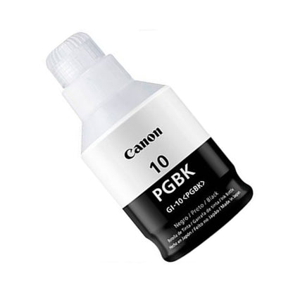 Tinta NEGRA IMPRESORA Canon GI-10BK / G5010 G5011 G6010 G6011 GM2010 GM2011