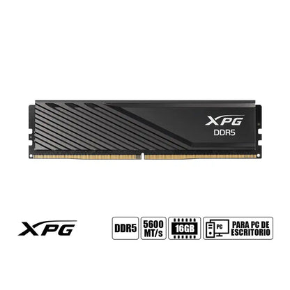 MEMORIA RAM ADATA XPG LANCER BLADE 16GB DDR5 5600MHZ CON DISIPADOR 16GX8 PC5-44800 CL46 UDIMM OEM / SIN CAJA