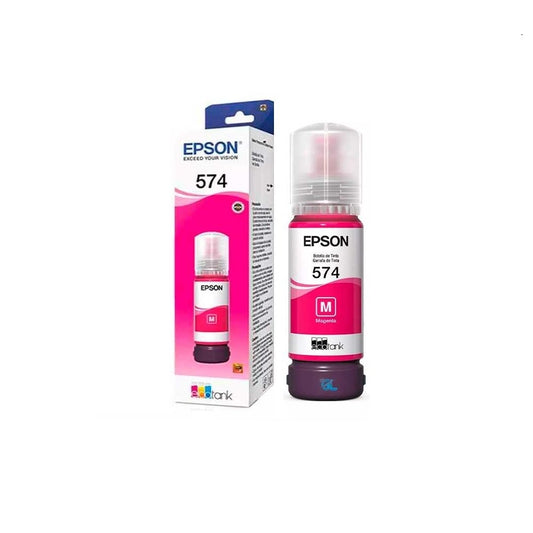 Tinta Epson MAGENTA 574 T574 T5743 T574320 PARA L8050 L18050 70ml