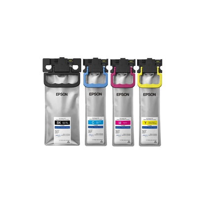 Kit de Bolsas de Tinta Epson T12N Originales para WorkForce Pro EM-C800 – Pack x4 Colores DURABrite Ultra | Distribuidor Oficial Epson Perú