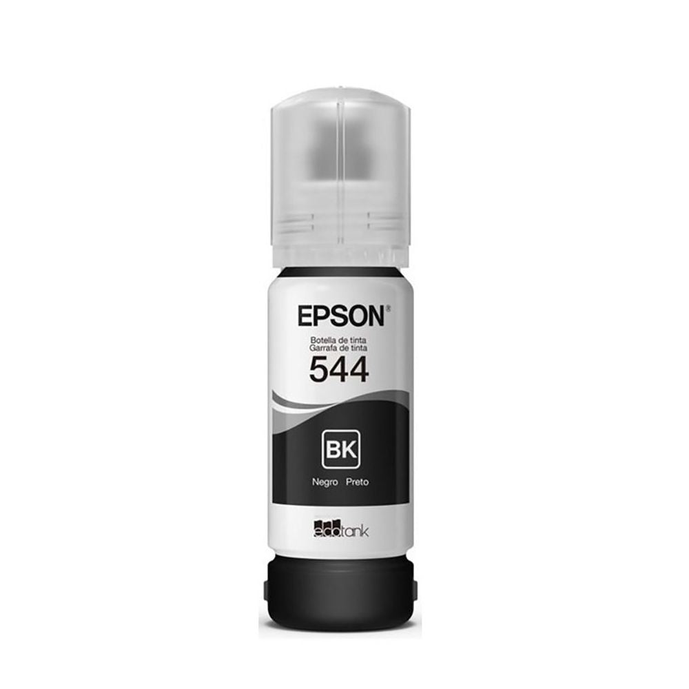 BOLSA Botella tinta EPSON T544 T544120 544 negro serie L 100% original