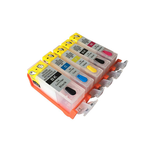 Cartucho Recargable Canon 125 126 iP4810 MG6110 iX6510 MG5210 X5 cartuchos