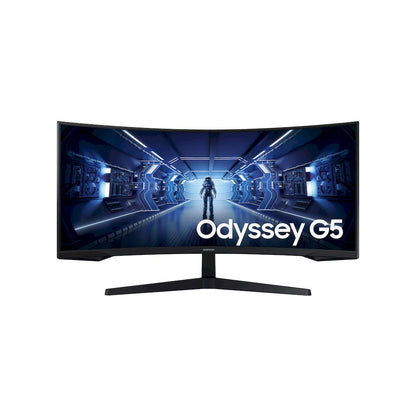 MONITOR SAMSUNG ODYSSEY CURVO G5 34' G55T UWQHD 1MS 165HZ HDR10 FREESYNC SUPER ARENA GAMING UX LC34G55TWWNXZA
