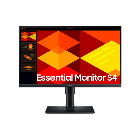 MONITOR SAMSUNG ESSENTIAL S4 24' IPS 100HZ FHD PIVOTE GIRO HDMI DP