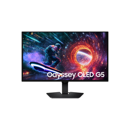 Monitor GAMER SAMSUNG ODDYSEY G5 OLED PLANO 27' OLED 2K 180HZ 0.03MS DP HDMI SAMSUNG LS27FG500SLXPE