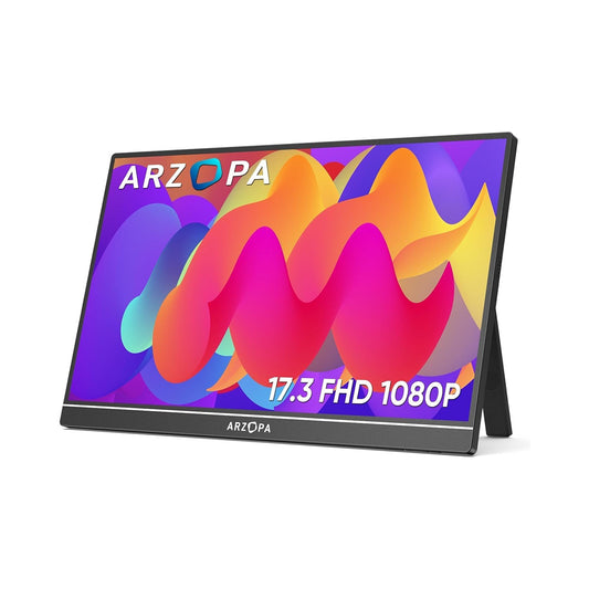 Monitor Arzopa A1M PORTATIL | 1080P 17.3'' FHD IPS LIGERO