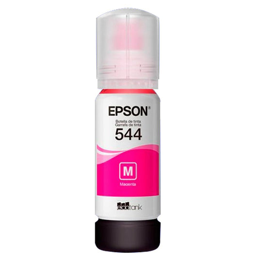 BOLSA Botella tinta EPSON T544 T544320 544 ROJO serie L 100% original