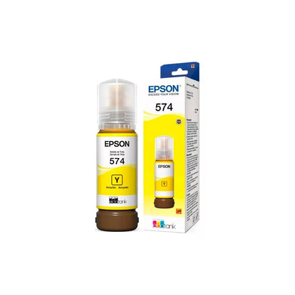 Tinta Epson AMARILLO T574 574 T574420-AL EcoTank L8050 L18050 70ML