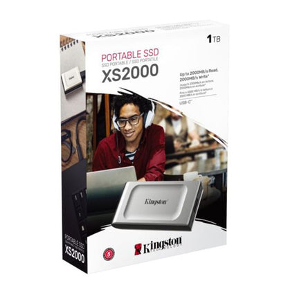 Disco SSD externo KINGSTON XS2000 1TB 3.2 TIPO C 20Gbps Xs2000/1tb DISCO SOLIDO EXTERNO Disco externo SSD