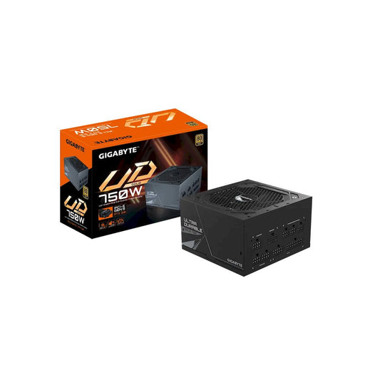 Fuente GIGABYTE GP-UD750GM PG5 ATX 750W MODULAR FULL 12-6 A FAN PG5 240V 50/60HZ 80 PLUS GOLD GAMER