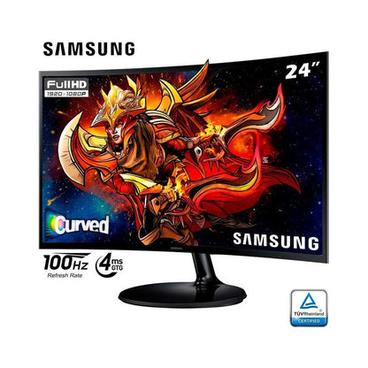 Monitor SAMSUNG LS24D360GALXPE 24' CURVO FUHD 100HZ 4MS HDMI VGA