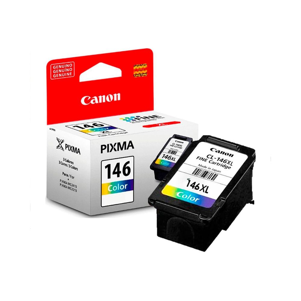 Cartucho CANON CL-146XL MULTICOLOR  IP2810 MG2410 MG2510 MG3010 TS3110&nbsp;