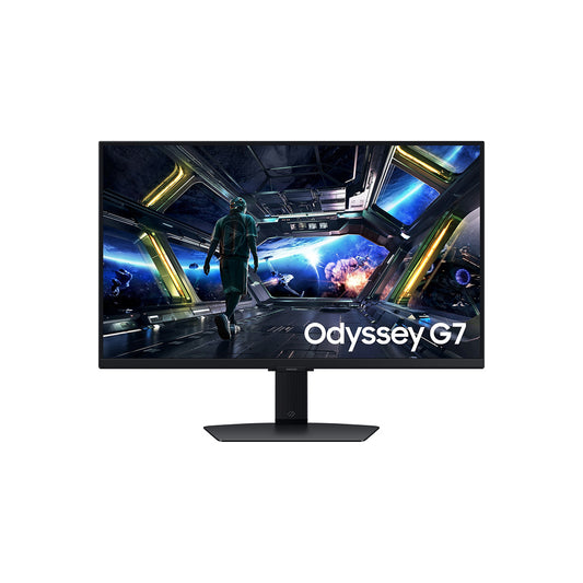 Monitor Samsung LS27DG700ELXPE Odyssey G7 27' IPS 4K UHD 1MS 144HZ FREESYNC PREMIUN G-SYNC DP HDMI 2.1 RJ45 PARLANTE WIFI BLUETOOTH