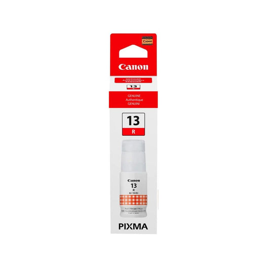 Tinta Canon GI-13 ROJO 13 GI-13R GI13 RED G510 G610