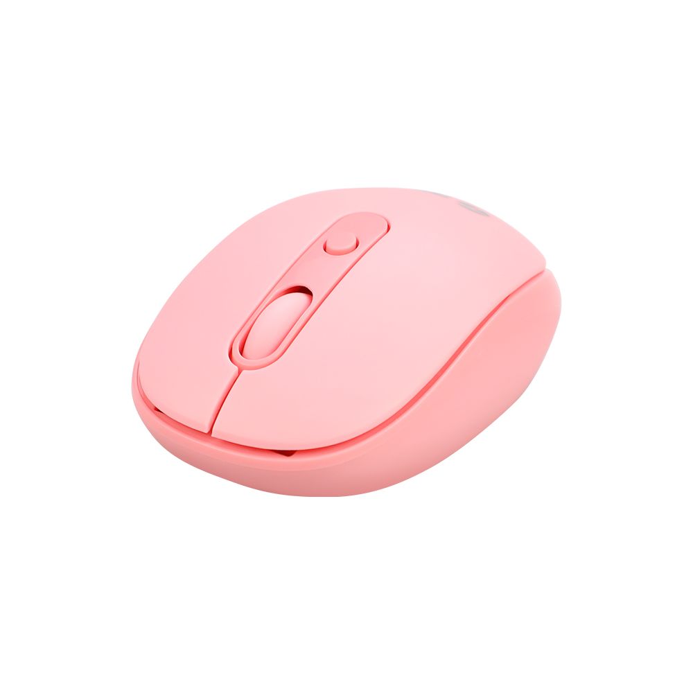 Mouse inalambrico USB Teros TE5075R Rosado 1600dpi USB 4 BOTONES