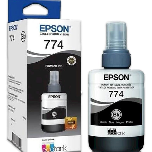Tinta Epson T774 ORIGINAL 140ml L1455 L656 L655 L606 Negro