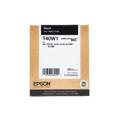 Cartucho Epson NEGRO T40W T40W1 T40W120 PARA SC SURECOLOR T3170M T5170M