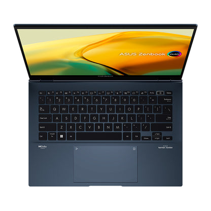 Laptop ZENBOOK UX3402ZA-KM233W 14' 2.8K OLED I5-1240P 8GB 512GBSSD WINDOWS 11 (P/N 90NB0WC1-M00XC0)
