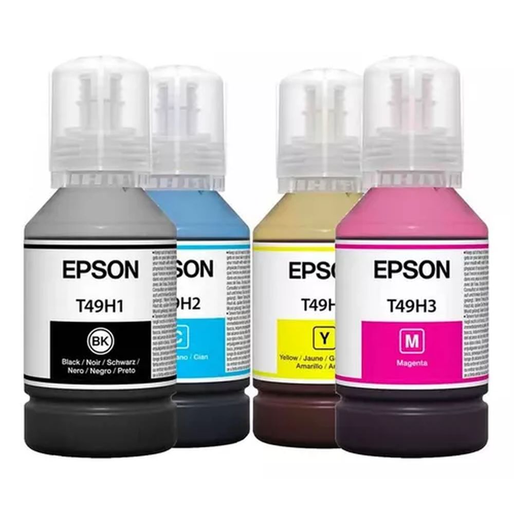Pack Botella de Tinta Epson T49H x 4 Colores Original