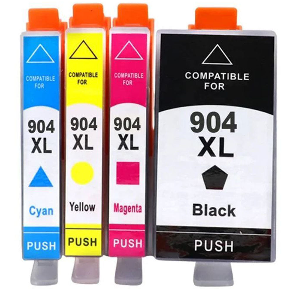 Cartucho HP 904XL Impresora 6950 6960 6970 J7K34A PACK X4