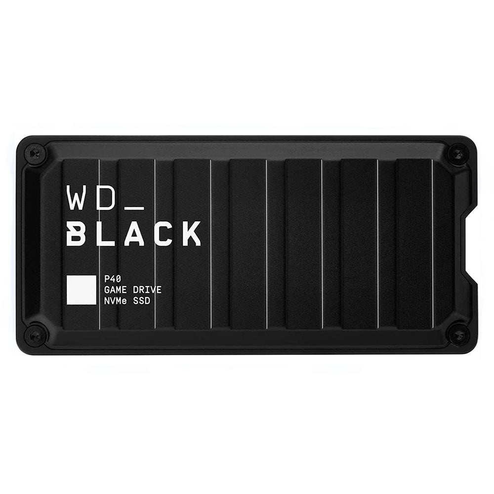 Disco Externo Ssd Gaming Portable WD BLACK P40 2tb 2000MB/s USB C RGB (WDBAWY0020BBK-WESN)