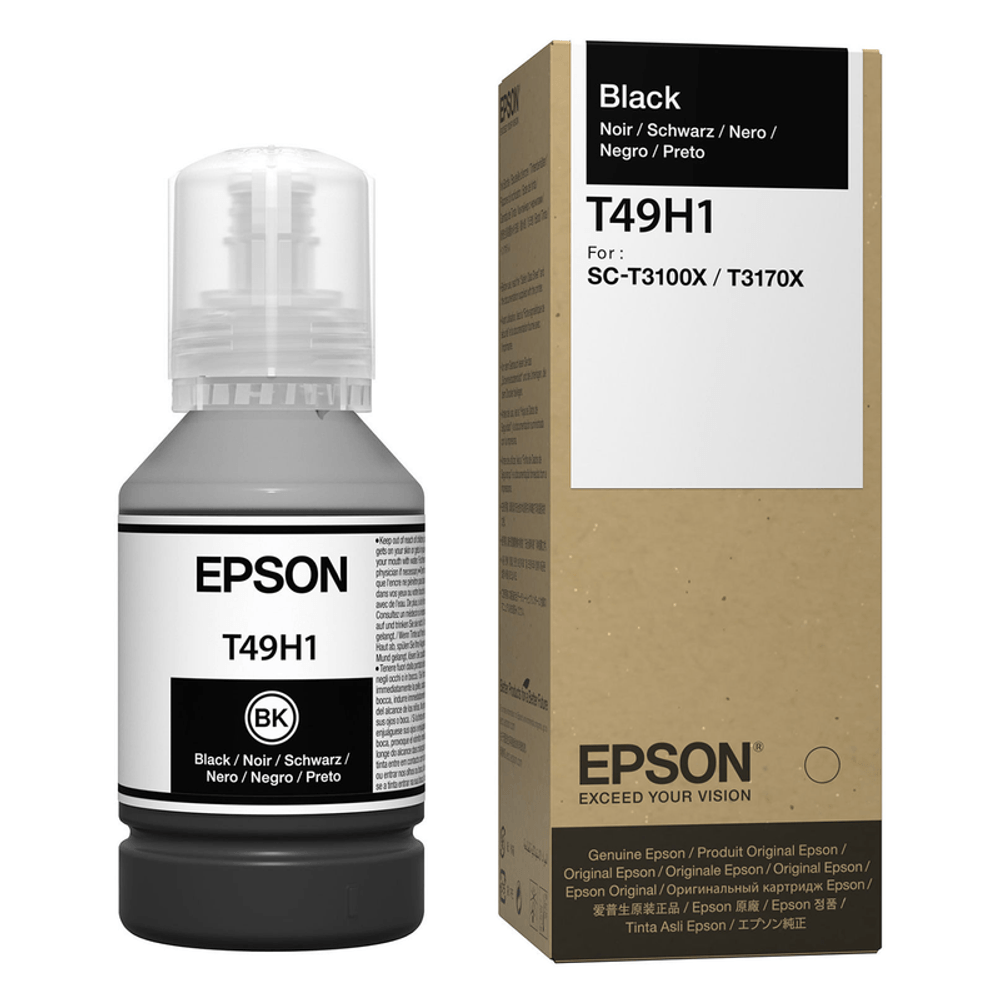 Botella de Tinta Epson T94H T49H1 140ml SC T3100X SC-T3100X SC-T3170X Negro