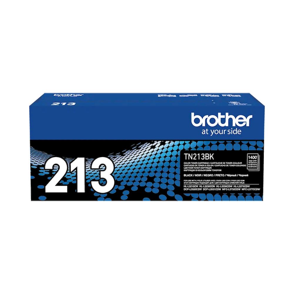 TONER BROTHER NEGRO TN-213BK 1400 PAGS HL-L3270CDW DCPL3550CDW DCP-L3551CDW