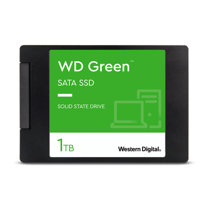 DISCO SSD SATA WESTERN DIGITAL GREEN 1TB G3 SATA WDS100T3G0A - 545 MB/s en lec.  PC LAPTOP