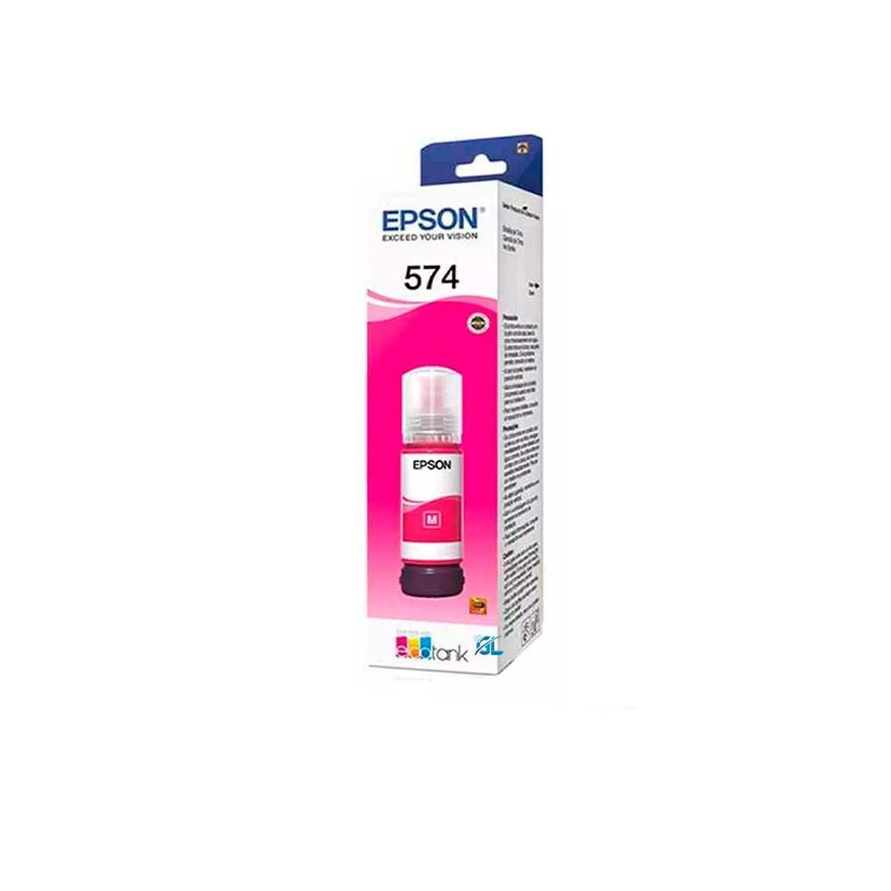 Tinta Epson MAGENTA 574 T574 T5743 T574320 PARA L8050 L18050 70ml
