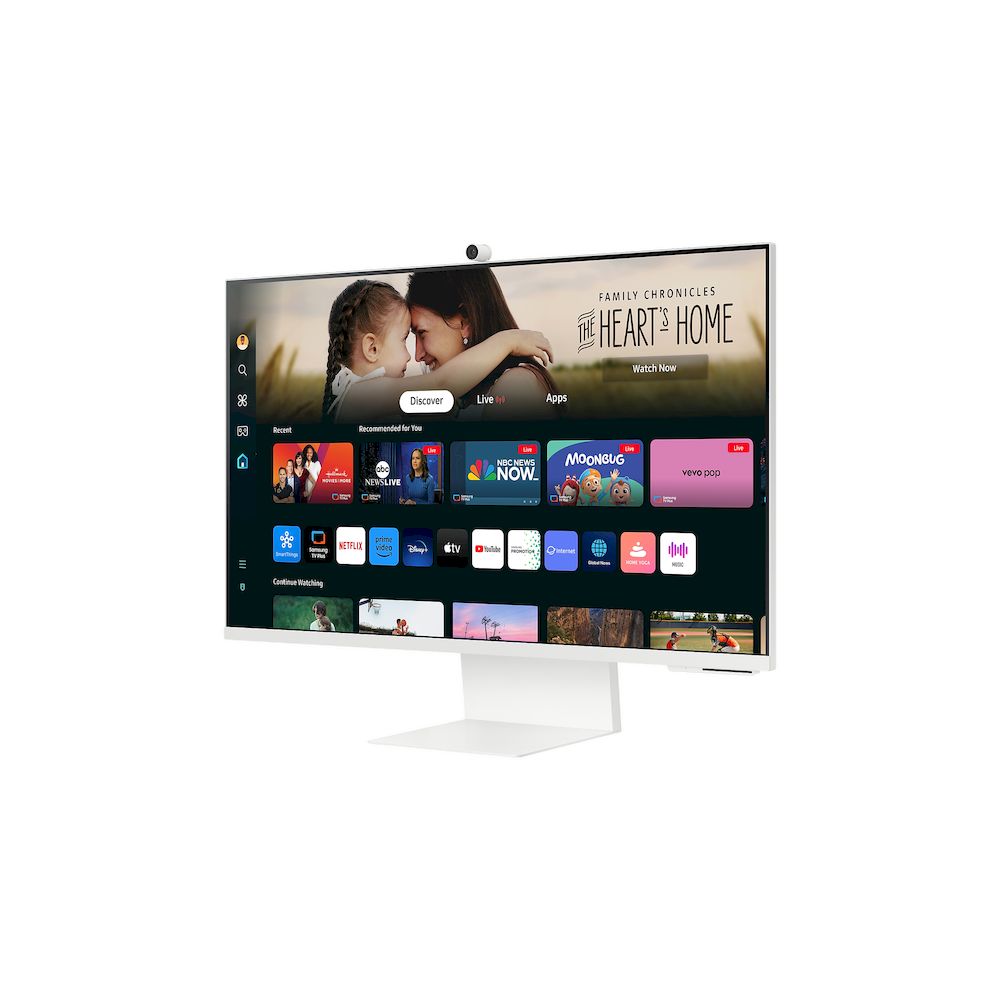 Monitor Samsung LS32DM801ULXPE 32' IA 4K PIVOT WIFI 4MS 60HZ DP VA