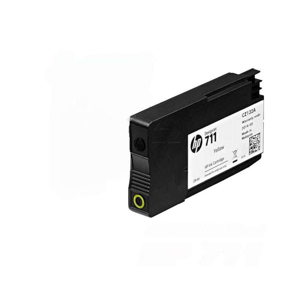 Cartucho HP 711 AMARILLA OEM TINTA HP 711 IMPRESORA Designjet T120 T520 YELLOW AMARILLO