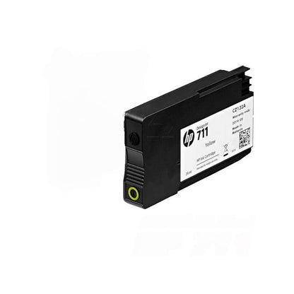 Cartucho HP 711 AMARILLA OEM TINTA HP 711 IMPRESORA Designjet T120 T520 YELLOW AMARILLO