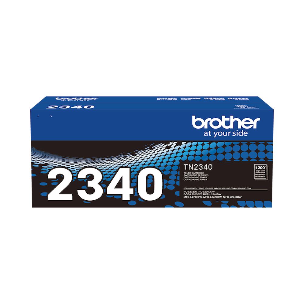 TONER BROTHER ORIGINAL NEGRO TN-2340 BK 1200 PAG LASER L2320