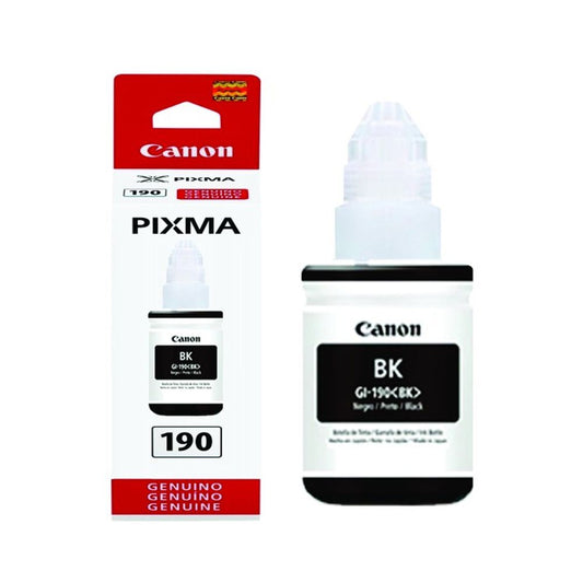 Tinta IMPRESORA Canon NEGRO GI-190BK G2100 G3110 G4110