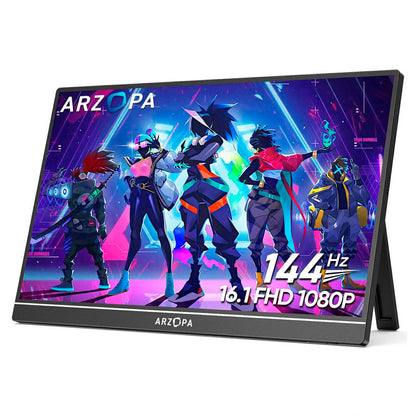 MONITOR PORTÁTIL ARZOPA Z1FC 16.1" 1920x1080 IPS USB-C HDMI