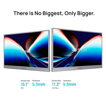 Monitor Arzopa Z1C PLUS PORTATIL 17.3' SRGB 103% FHD IPS LIGERO