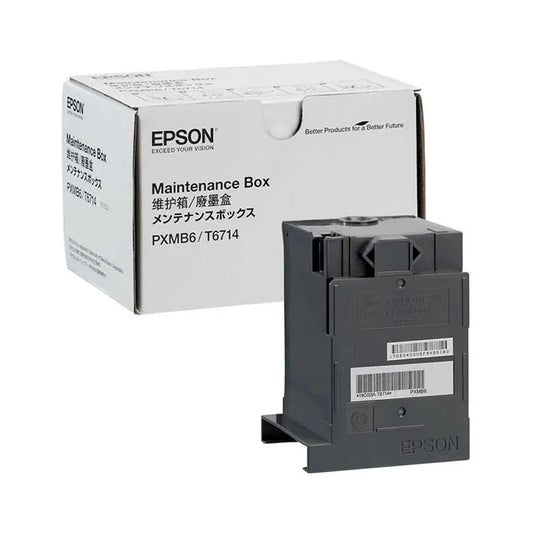 CAJA DE MANTENIMIENTO EPSON T6714 ORIGINAL WF-C878R WF-C879R WF-C8190 WF-C8690 WF-C869R CAJA T671400 PXMB6