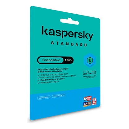 ANTIVIRUS KASPERSKY STANDART SEGURIDAD RENDIMIENTO PRIVACIDAD