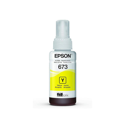Botella Tinta Epson AMARILLO 673 T673 Ecotank L800 L1800 70ml