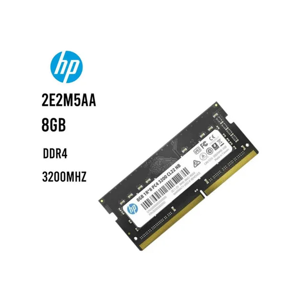 Memoria RAM SODIMM HP S1 8GB DDR4 3200MHz CL22 Memoria RAM LAPTOP ALL IN ONE PC NUC