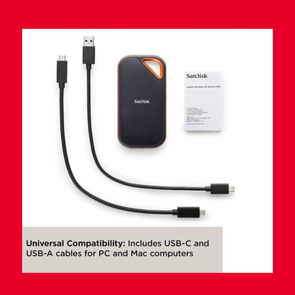 Disco Externo Ssd Portable Sandisk E81 Extreme PRO 4tb 2000Mb/s