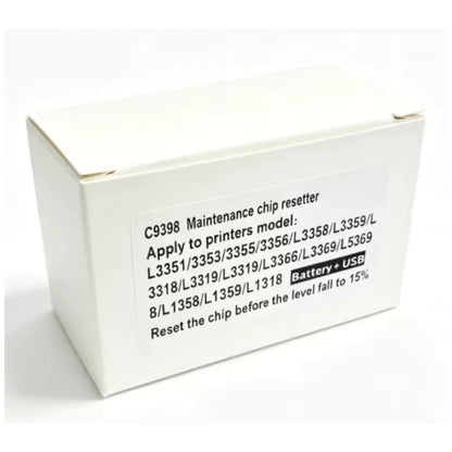 Reseteador EPSON C9398 Reset EPSON C9398 Reseteador de caja de Mantenimiento EPSON C9398 RESETEAR L1350 L3310 L3350 L3352