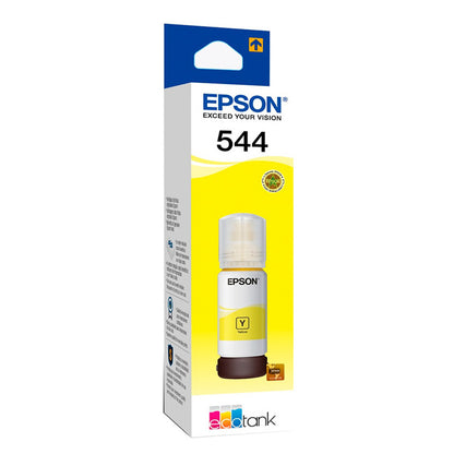 Botella tinta EPSON T544 T544120 544 AMARILLA 100% Original