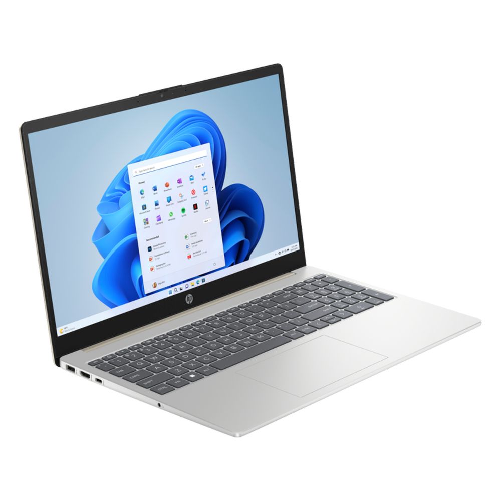 LAPTOP HP 15-fd0002la Full HD 15.6' CORE I3 N305 8 NUCLEOS - 8GB RAM 256SSD - ELEGANTE DORADO