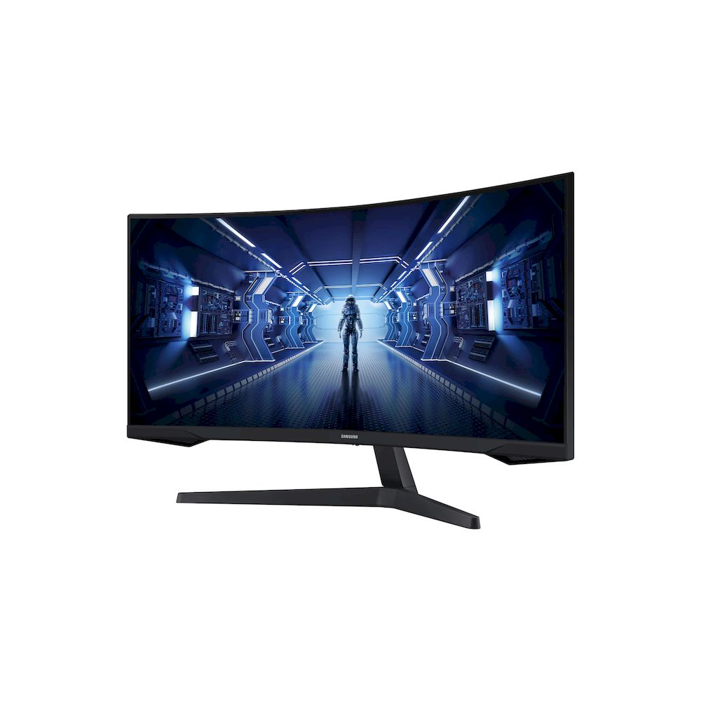 MONITOR SAMSUNG ODYSSEY CURVO G5 34' G55T UWQHD 1MS 165HZ HDR10 FREESYNC SUPER ARENA GAMING UX LC34G55TWWNXZA