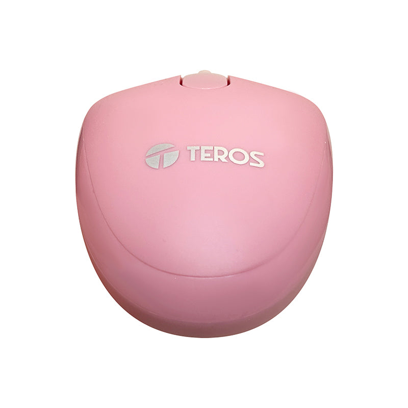 MOUSE OPTICO ROSADO TEROS TE-1221S 1000 Dpi diseño clásico 1.5m