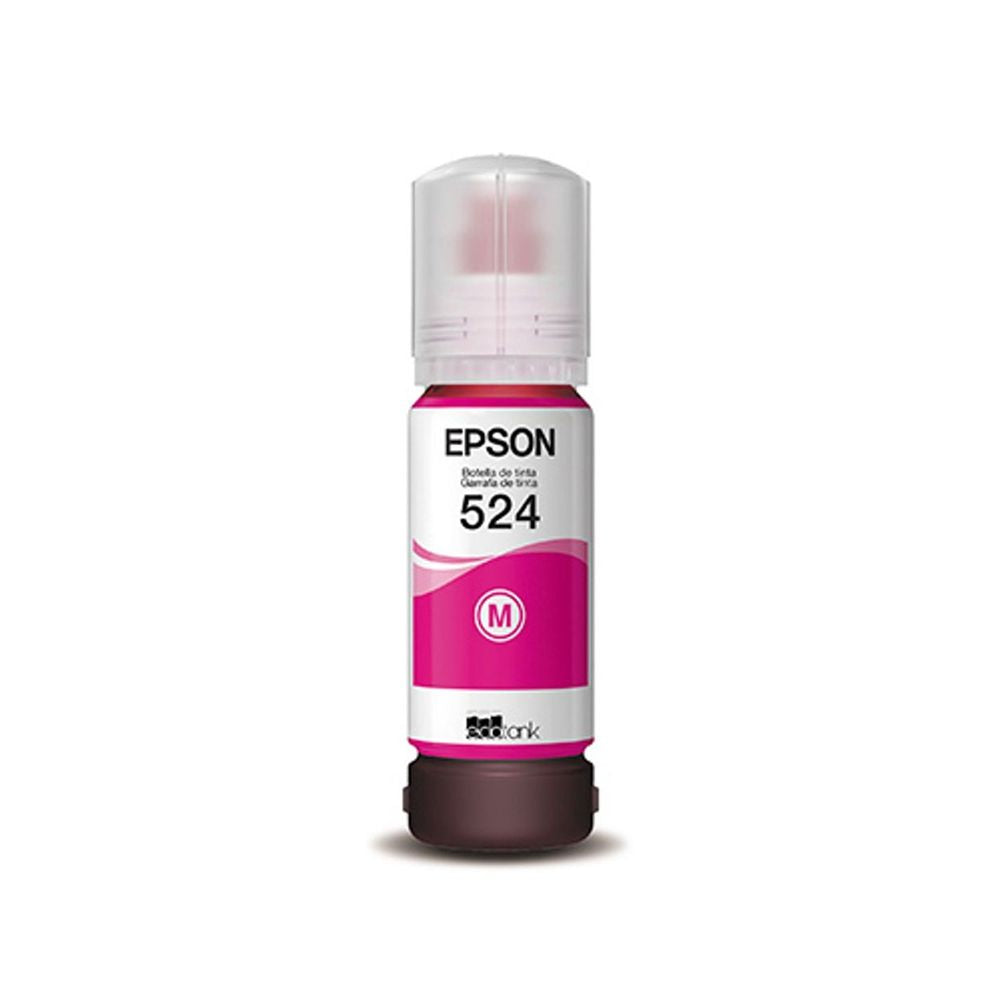 Botella Tinta Epson MAGENTA T524 524 L6580 L15150 L15160 70ML